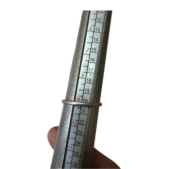 Zuni Native American Sterling Silver Owl Ring by Regina Kallestewa - Picture 7 of 7